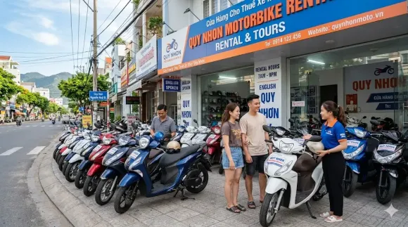 Thuê Xe Máy Quy Nhơn Cần Giấy Tờ Gì? Hướng Dẫn Thực Tế Từ Xe Máy Đình Trung