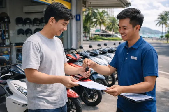 Thuê Xe Máy Quy Nhơn Cần Giấy Tờ Gì? Hướng Dẫn Thực Tế Từ Xe Máy Đình Trung